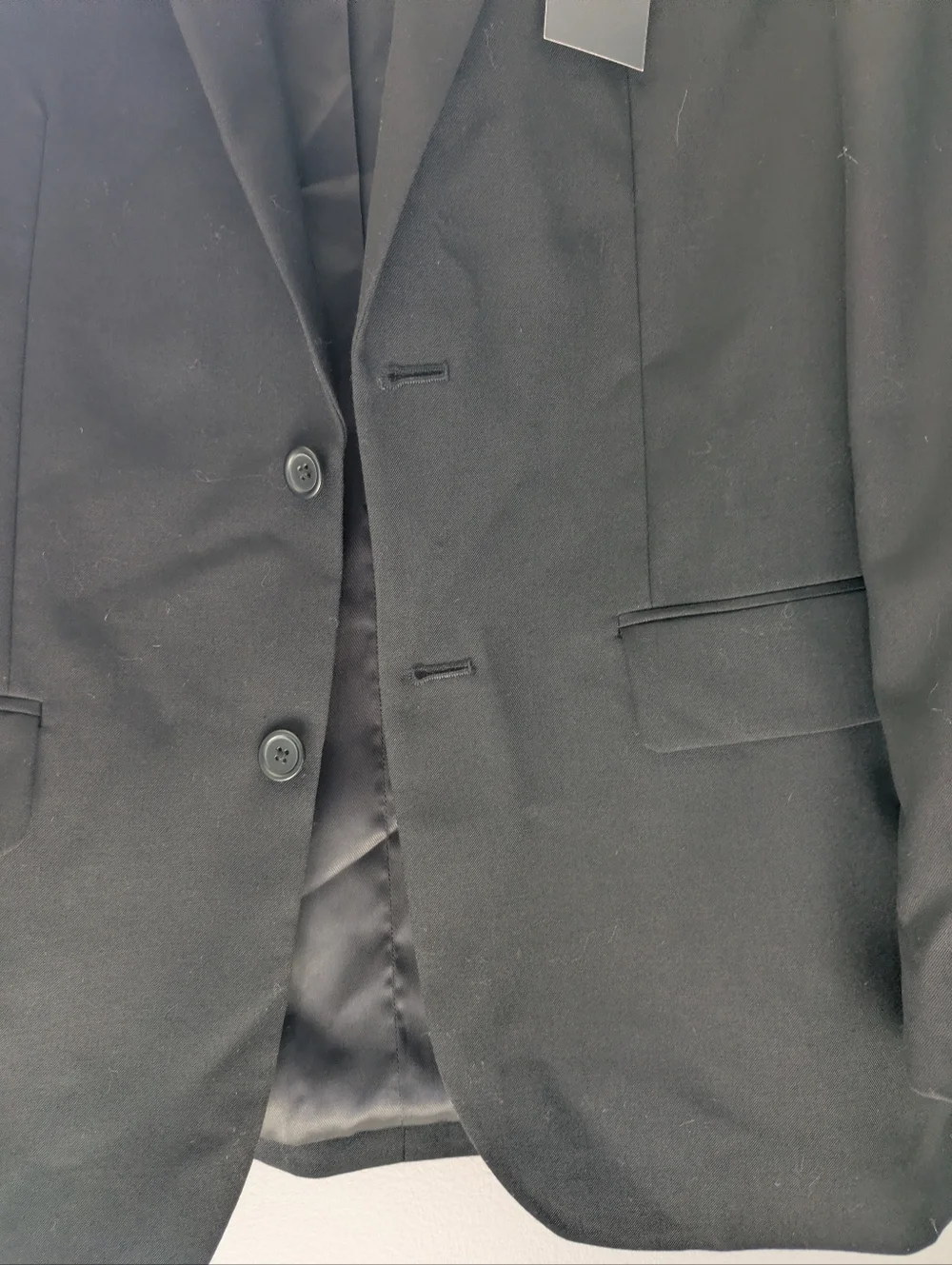 Pronto Uomo Wool 2 Button Lapel Notch Suit Jacket Blazer 38 NWT